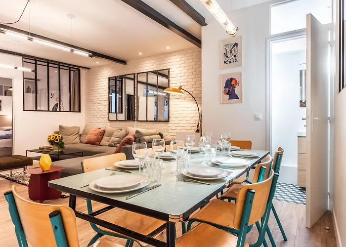 Design & New Loft - 8 Guests - Heart Of * Paris