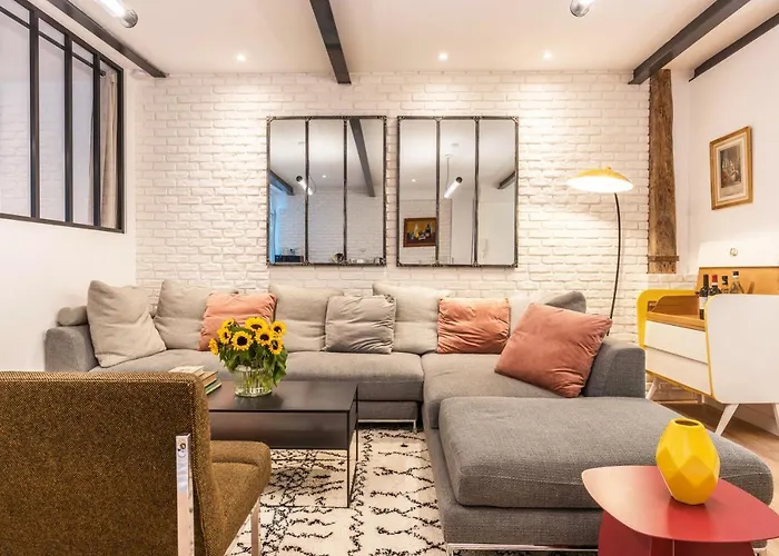 Design & New Loft - 8 Guests - Heart Of Apartamento Paris