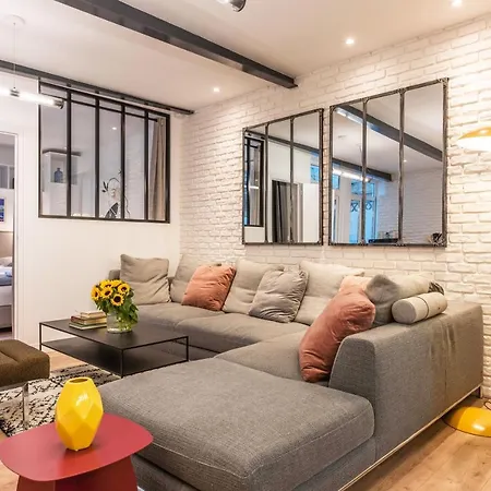 Appartement Design & New Loft In Heart Of Paris